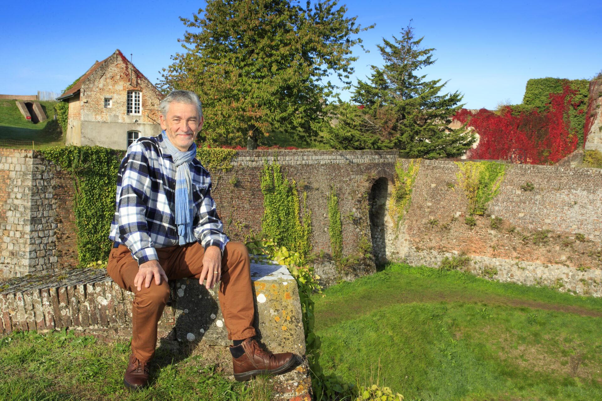 Christian Poilly greeter montreuil sur mer rempart musee